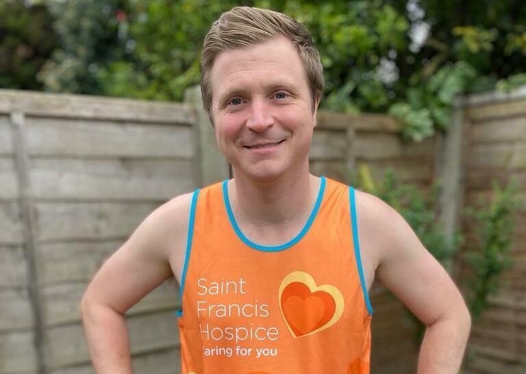 Ben Souster in his running vest (cropped)