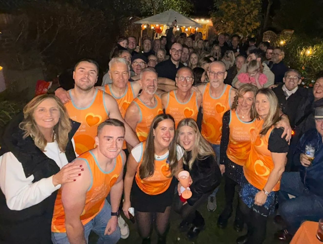 Saint Francis Bonfire Night and Running Team