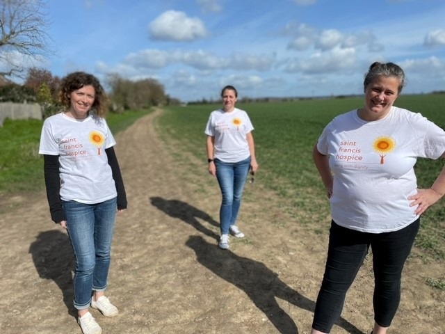 L-R Jenny Blake Kate Blake and Joanne Folan