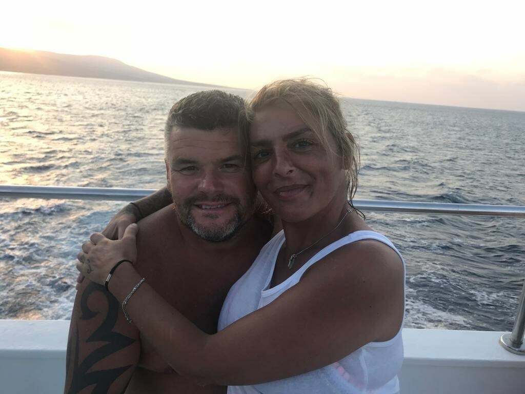 Lula and Lee on holiday