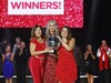 L-R Winners Frankie, CEO Grazina Berry and Mercedes