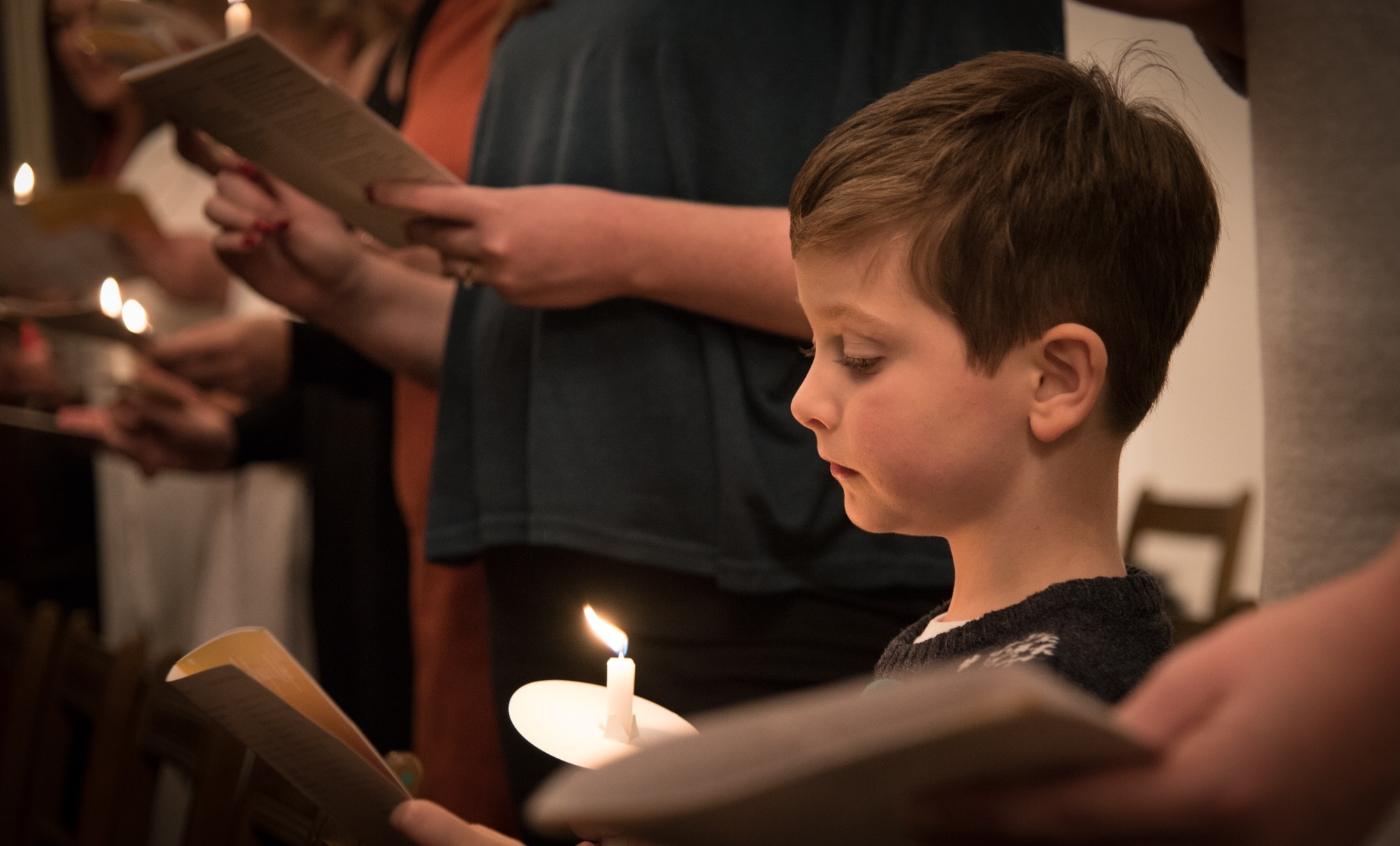 Brentwood - Boy with candle-min