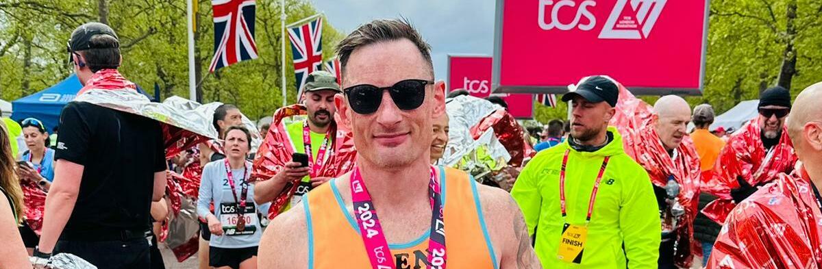 London Marathon 2024 - Ben (cropped)