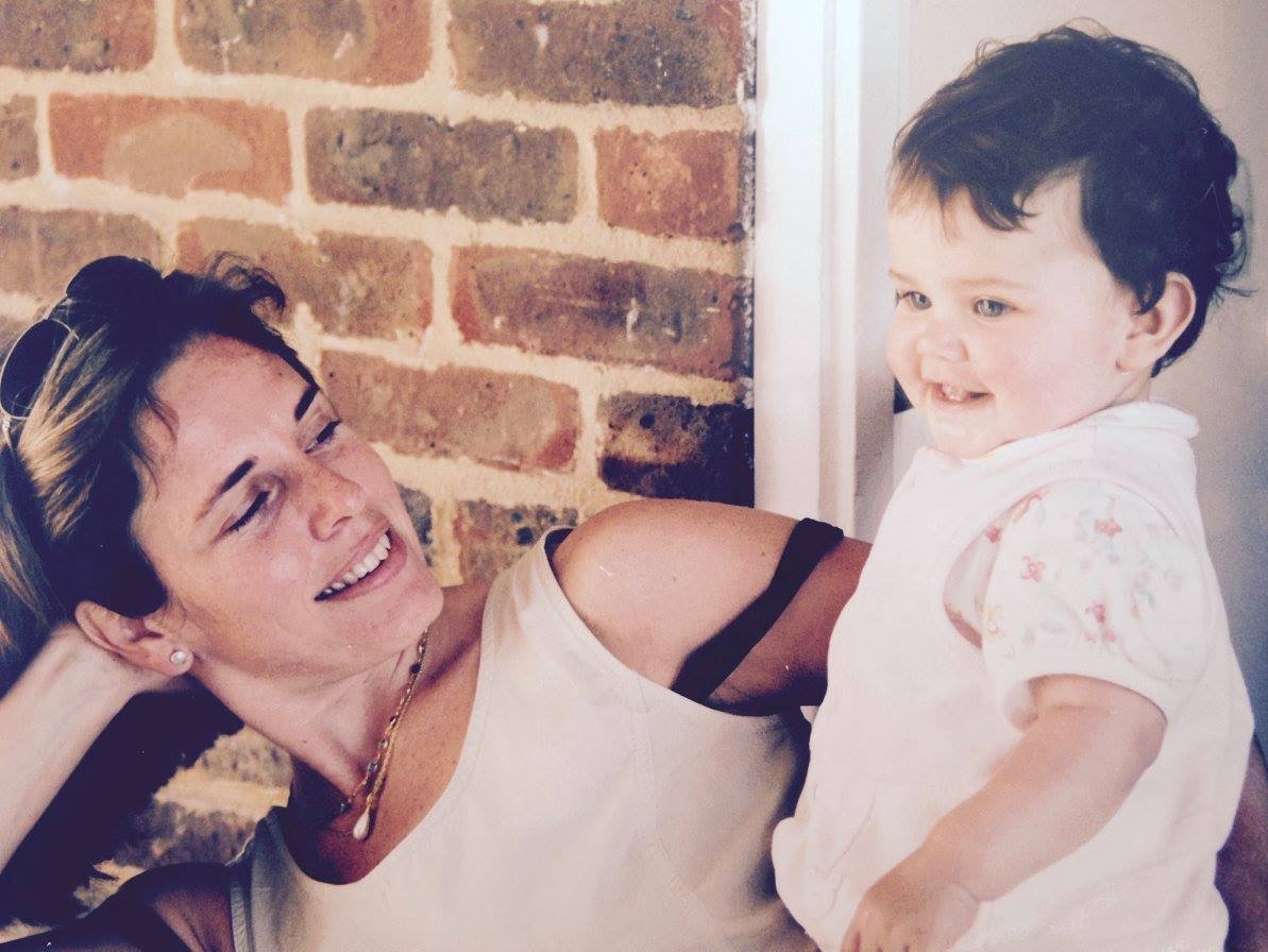 Tamara with her mum Maria