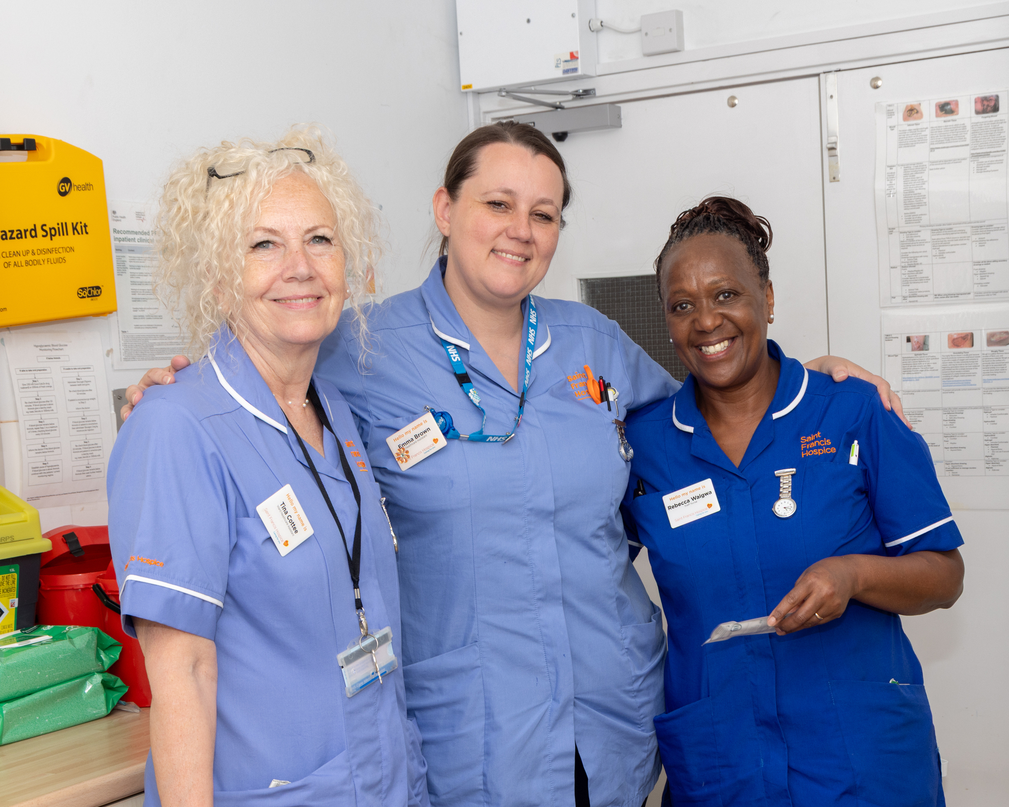 Staff on the ward