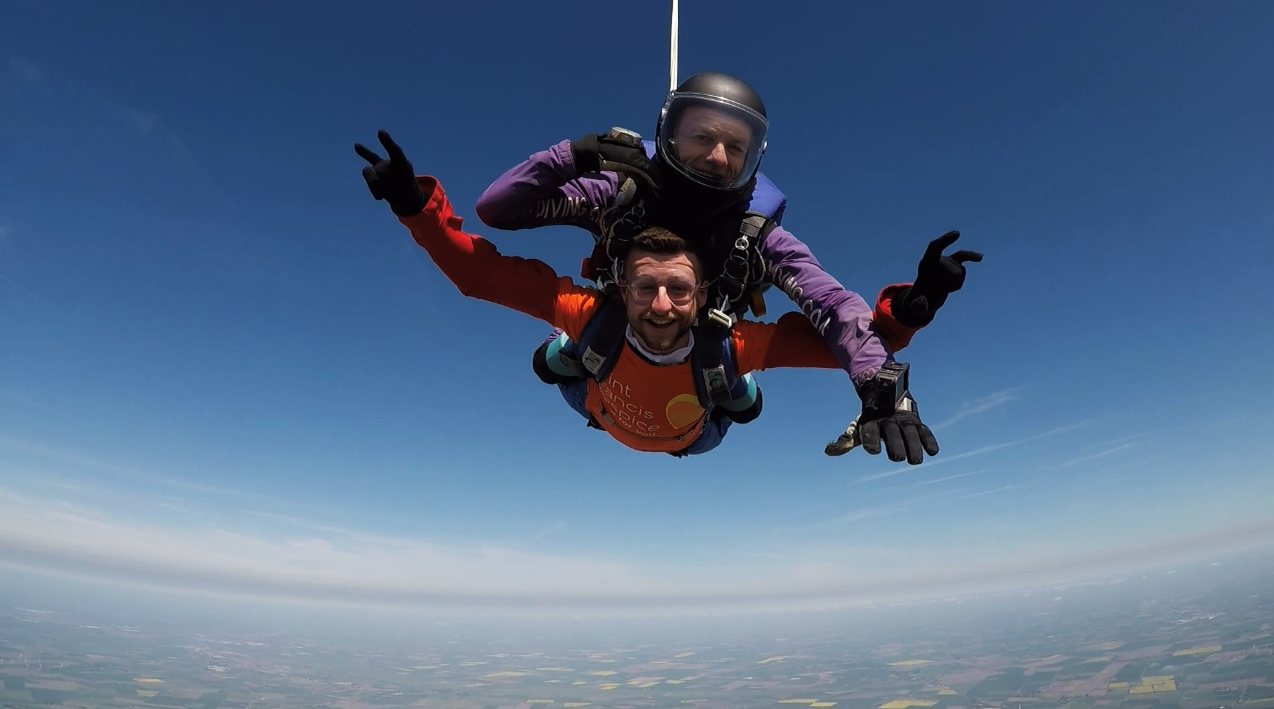 Harvey skydive