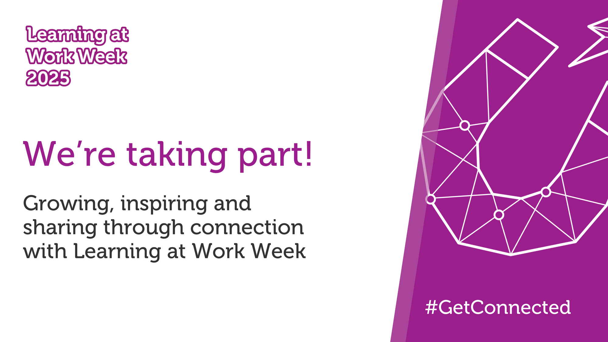 Taking part - purple
