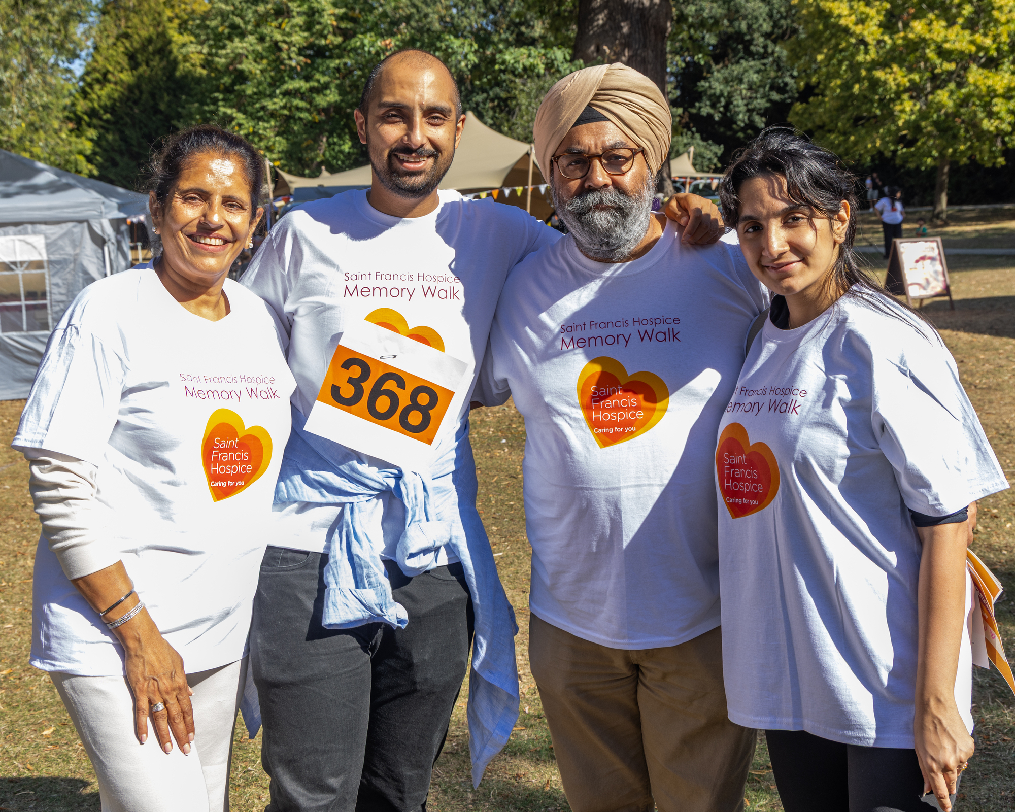 Proud family remembering a loved one
